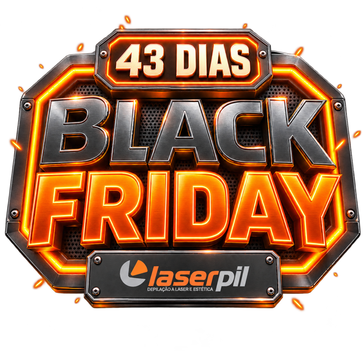 Selo Black Friday 43 dias Laserpil